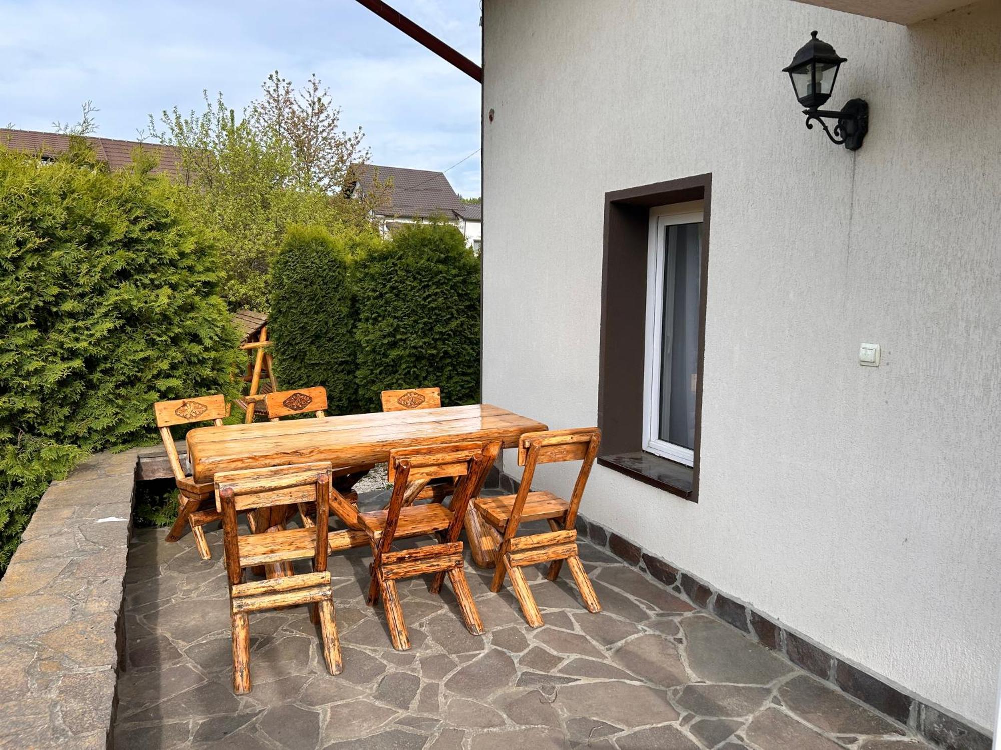 Homy Family House Villa Bran  Bagian luar foto